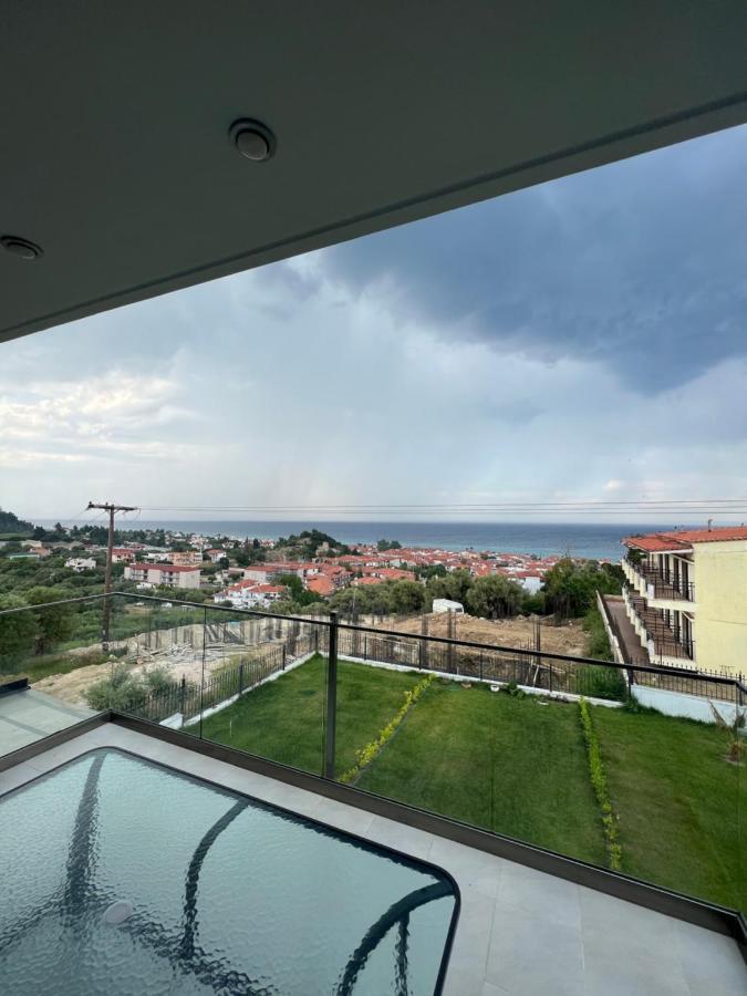 The Sea View Appartement Polychrono Buitenkant foto