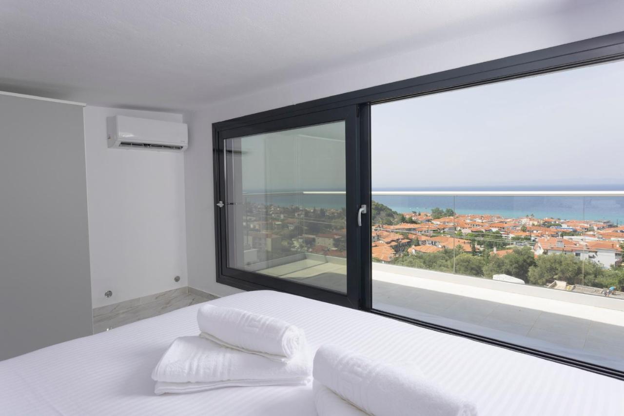 The Sea View Appartement Polychrono Buitenkant foto
