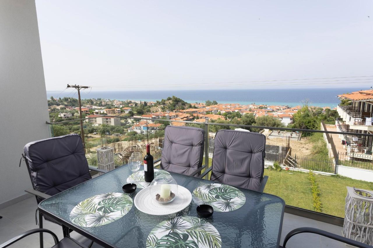The Sea View Appartement Polychrono Buitenkant foto