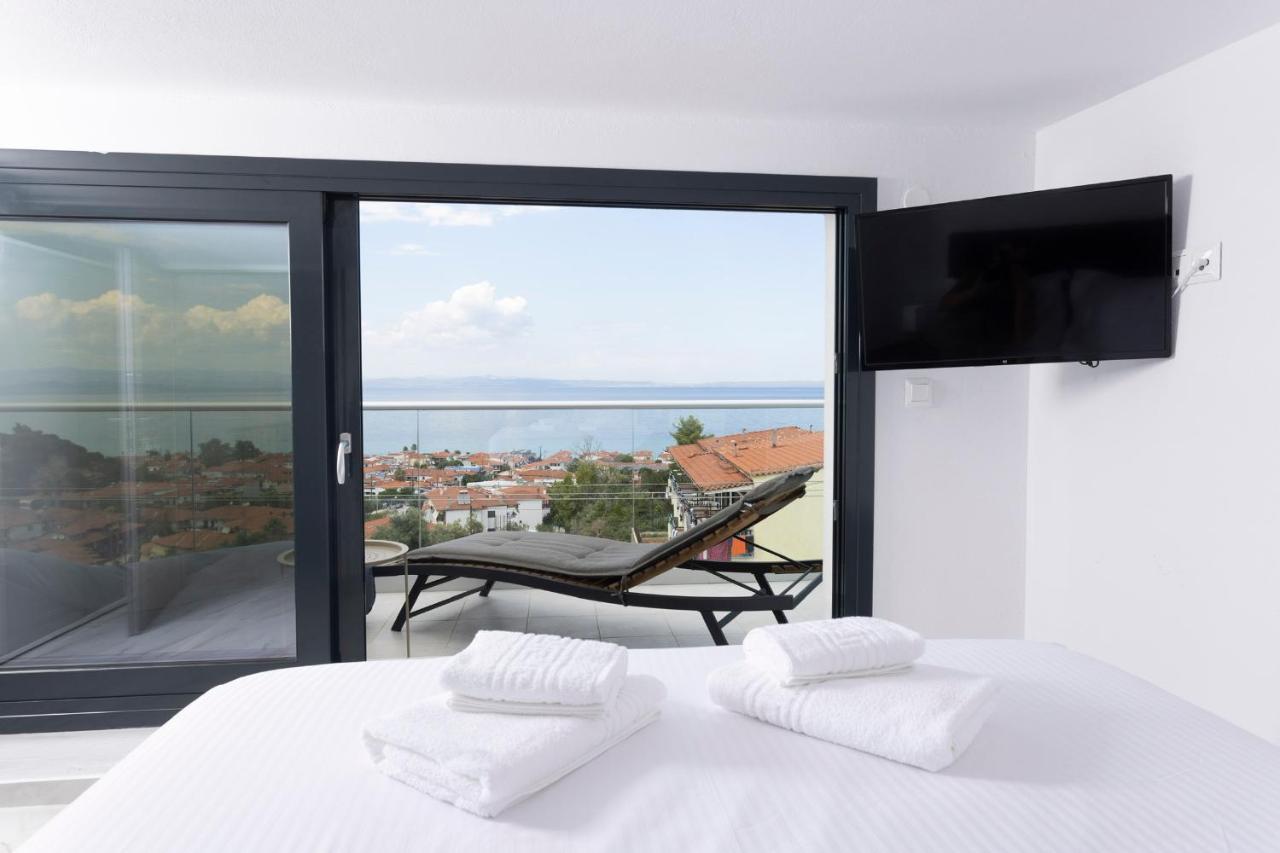 The Sea View Appartement Polychrono Buitenkant foto