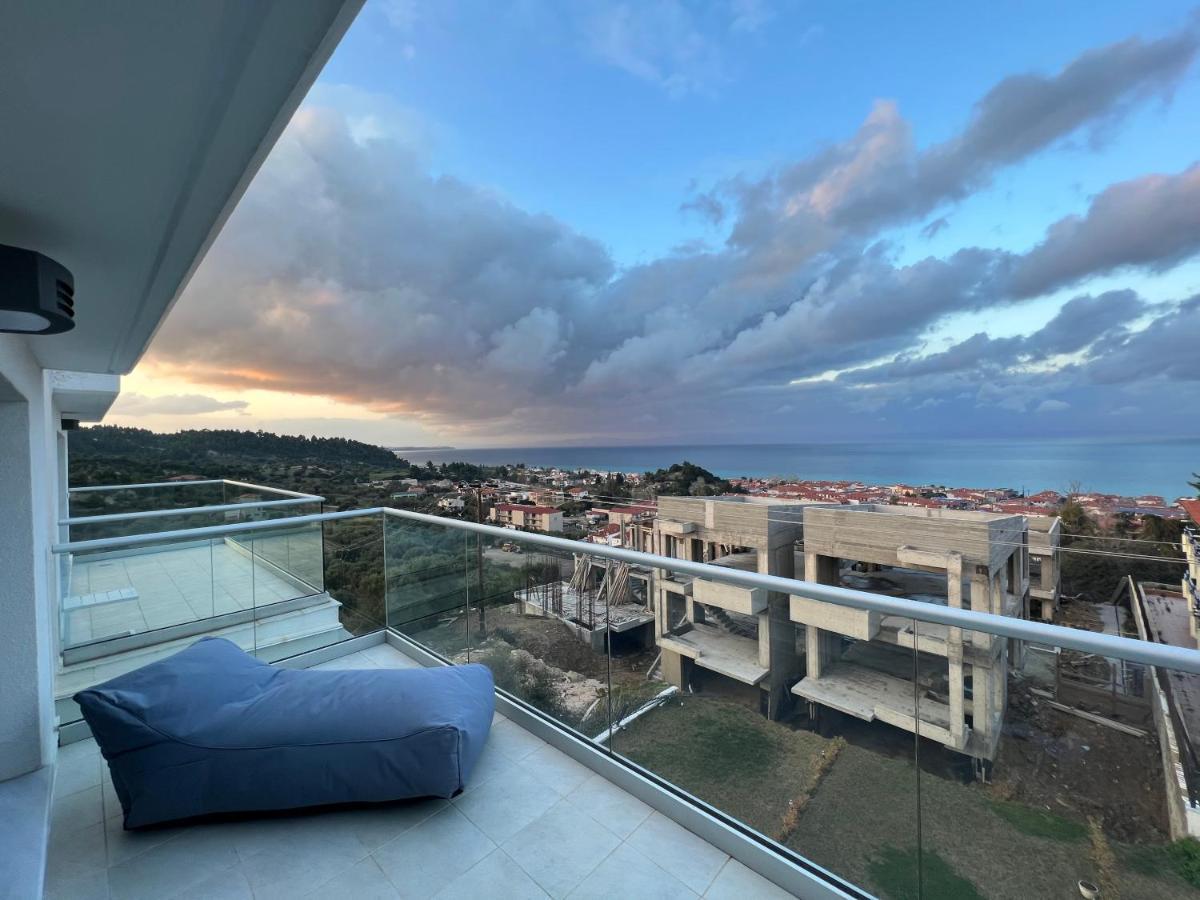 The Sea View Appartement Polychrono Buitenkant foto
